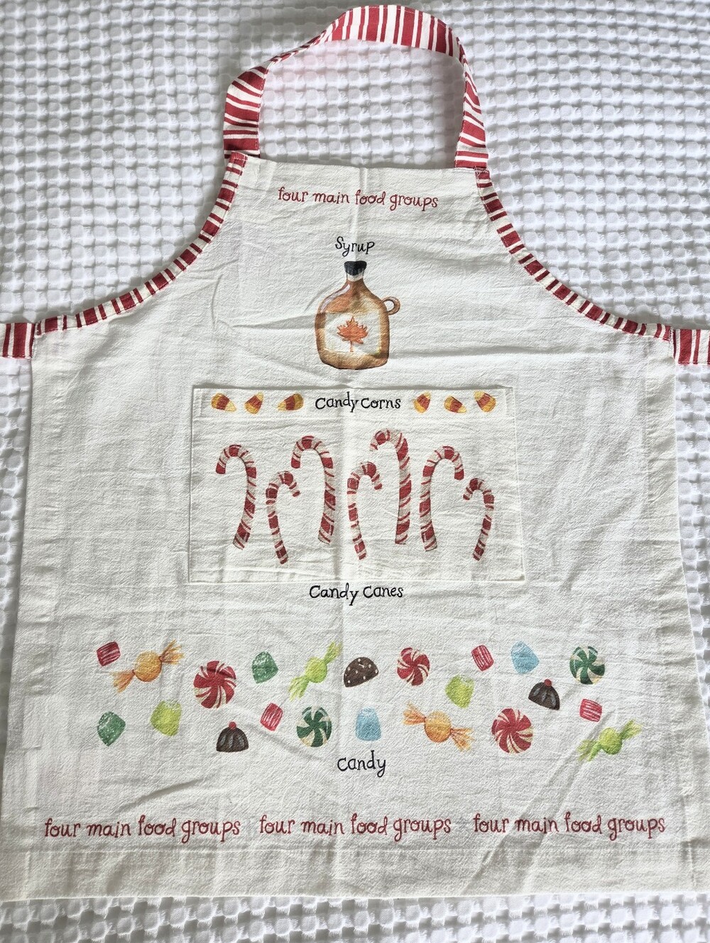 NWOT Pottery Barn X ELF Christmas Apron